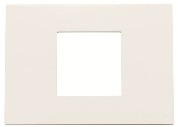 Рамка ABB Zenit 2CLA247200N1101 N2472 BL італійський стандарт 2М (білий)