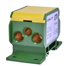Розподільний блок ETI 001102417 EDBM-6/PE (192А 1x4-70; 2x4-50; 1x4-25)