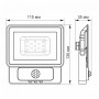 Сенсорний LED прожектор Videx Fe 10Вт 5000K (VL-Fe105W-S)
