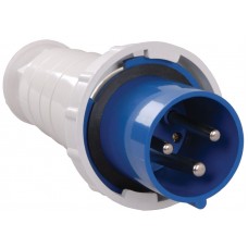 Силова вилка IEK ССІ-033 (2Р+РЕ) 63А 220V IP54