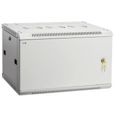 Сірий серверний шафа 19" ITK LWR3-15U66-MF LINEA W 15U 600x600мм