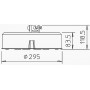 Система OBO Bettermann (5403103) FangFix F-FIX 10мм з морозостійкого бетону