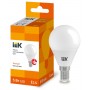 Светодиодная лампа ECO G45 5Вт 3000К 230В E14, IEK