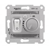 Термостат для теплої підлоги Schneider Electric SDN6000360 алюміній
