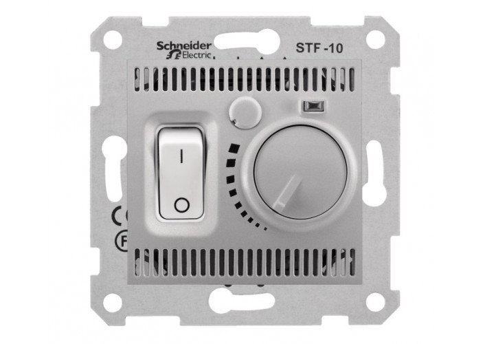 Термостат для теплого пола Schneider Electric SDN6000360 алюминий