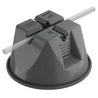 Тримач провідника для плоского даху OBO Bettermann (5218691) 165 MBG-8 з поліаміду
