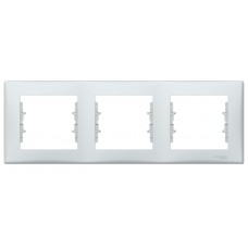 Тримісна рамка Schneider Electric Sedna SDN5800533 (сіра)
