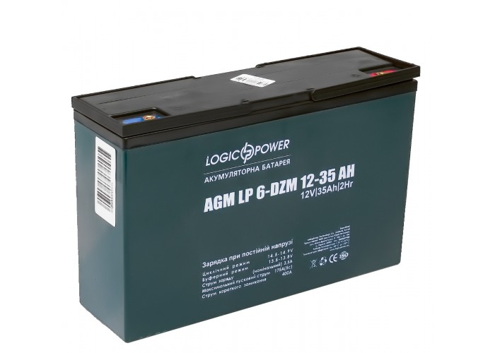 Тяговий акумулятор свинцево-кислотний LogicPower LP9335 LP 6-DZM-35