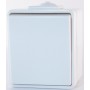Выключатель накладной 1-кл. белый Hager polo.hermetica IP55, 16000502