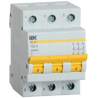Вимикач навантаження IEK ВН-32 MNV10-3-125 3Р 125А