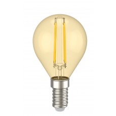 LED лампа IEK LLF-G45-5-230-30-E14-CLG G45 (куля) 5Вт 230В 2700К E14 серія 360° (золото)