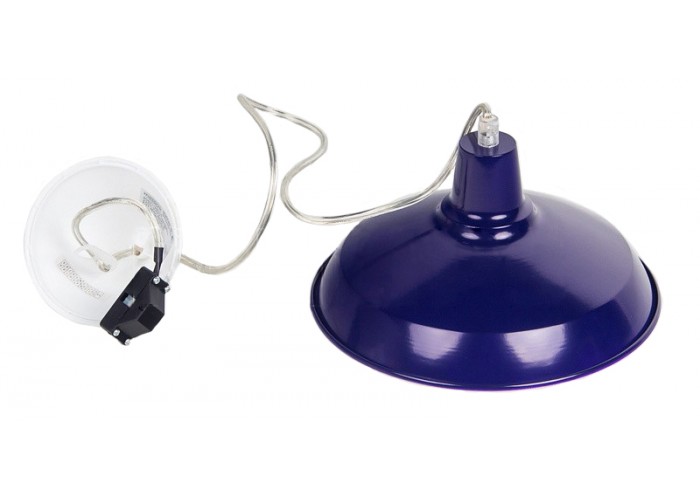 Алюмінієвий підвісний світильник-тарілка Philips 915004227801 Massive Janson 408519610 1x60Вт 230В Purple