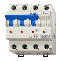 АВДС Schrack BO667816 6кА 16А 30мА 3P+N х-ка C тип A