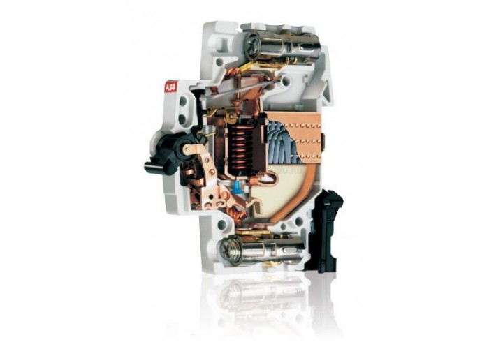 Автоматичний вимикач ABB S201-C1,6 тип C 1,6А