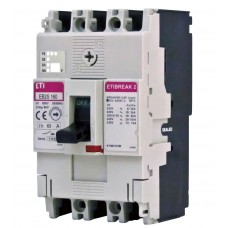 Автоматичний вимикач ETI 004671858 EB2S 160/3HF 3P 50A 40kA (фіксована)