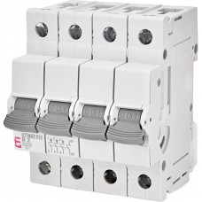 Автоматичний вимикач ETI 270240102 ETIMAT P10 3p+NB 2A (10kA)
