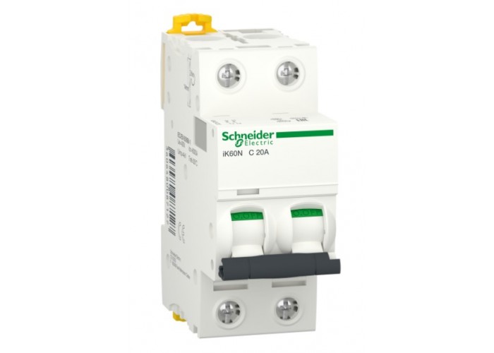Автоматичний вимикач Schneider Electric A9K24220 iK60 2P 20A C