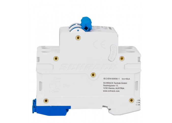 Автоматичний вимикач Schrack AM617620 6кА 20А 1P+N C