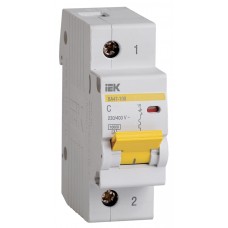 Електричний автомат IEK ВА47-100 1Р С 50А 10кА