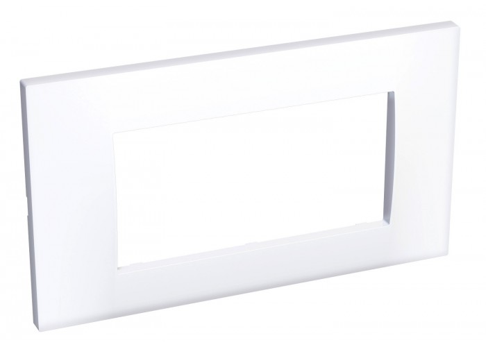 Горизонтальная рамка Schneider Electric Altira ALB44654 2х45 (белая)