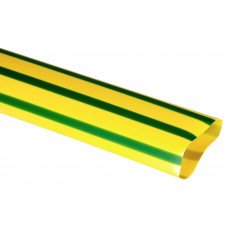 Жовто-зелена термозбіжна трубка IEK UDRS-D50-1-K52 ТТУ 50/25 (1м)