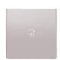 Клавіша карткового вимикача ABB Sky 2CLA851400A1301 8514 PL (срібло)