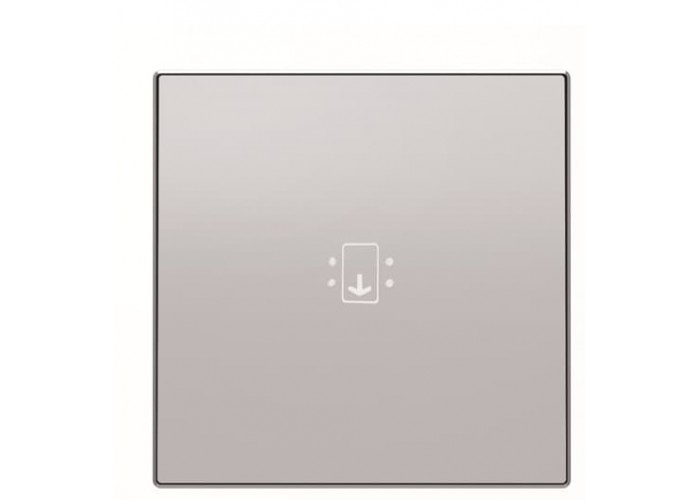 Клавіша карткового вимикача ABB Sky 2CLA851400A1301 8514 PL (срібло)