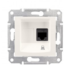 Комп'ютерна розетка Schneider Electric Sedna SDN4900123 (слонова кістка)