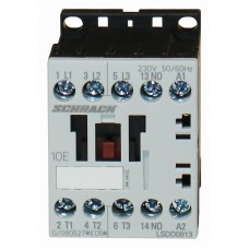 Контактор Schrack LSDD0913 230В AC 1НО 4кВт 9А 3P розмір 00
