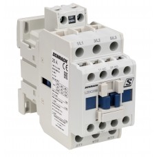 Контактор Schrack LZDC25B3 Cubico Classic 230В AC 1НО+1НЗ 11кВт 25А 3Р