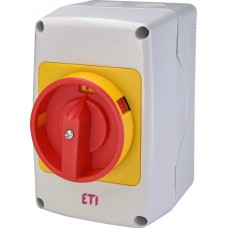 Кулачковый переключатель в корпусе ETI 004773183 CS 32 92 PNGLK (4p «0-1» IP65 32A блок)