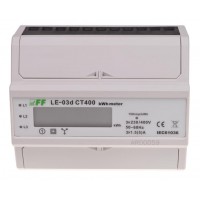 Лічильник електроенергії F&F LE03D-CT400 3х230/400В 3х5А (трансформатор 400/5A)