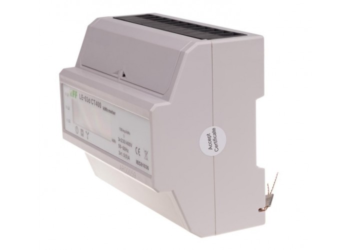 Лічильник електроенергії F&F LE03D-CT400 3х230/400В 3х5А (трансформатор 400/5A)