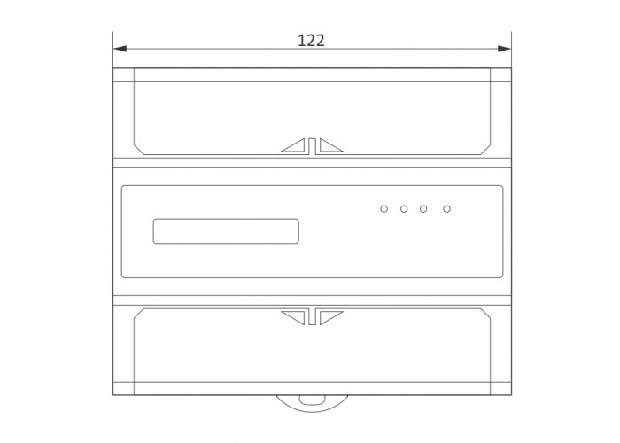 Лічильник електроенергії F&F LE03D-CT400 3х230/400В 3х5А (трансформатор 400/5A)