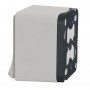 Накладная розетка Schneider Electric MUR39034 с з/к и шторками IP55 (белая)