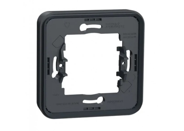 Одномісна рамка Schneider Electric MUR34107 IP55 (антрацит)