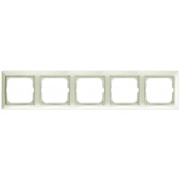 П'ятимісна рамка ABB Basic 55 2CKA001725A1515 2515-96-507 (білий шале)