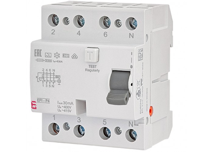 ПЗВ Eti 4p EFI6-P4 40/0,03 A 6кА (2061662)