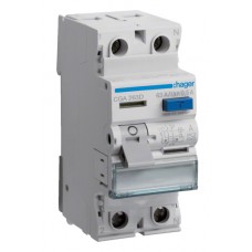 ПЗВ Hager CGA263D, 2х63 А 500 мА, А, 2м
