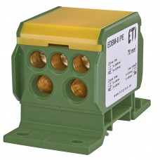 Розподільний блок ETI 001102427 EDBM-8/PE (192А 1x4-70; 2x4-35; 3x2.5-25)