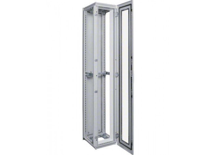 Секційна шафа Hager FG21LD Univers IP54/I 1900x350x400мм прозорі двері (сіра)
