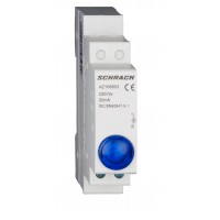 Синій модульний LED індикатор Schrack AZ106803 230В AC