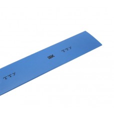 Синя термозбіжна трубка IEK UDRS-D18-1-K07 ТТУ 18/9 (1м)