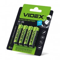 Сольова батарея Videx LR6 AA (LR6/AA 4pcs BC) 4 шт