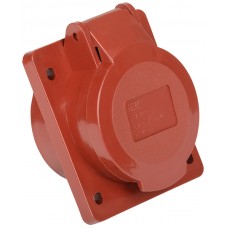 Трифазний роз'єм прихованого монтажу IEK ССІ-424 (3Р+PЕ) 32А 380V IP44