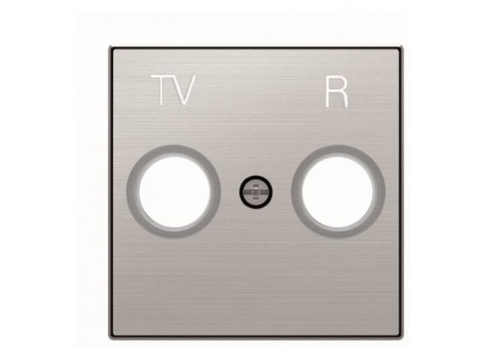 Центральна плата TV+R розетки ABB Sky 2CLA855000A1401 8550 AI (сталь)