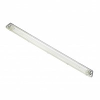 Удароміцний світлодіодний світильник Євросвітло LED-SH-45 LENS Т8 1200мм IP65 з пластиною (40623)