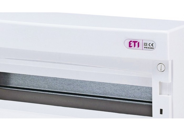 Зовнішній модульний щит ETI 001101002 ECT 18PT 18 М з прозорими дверцятами
