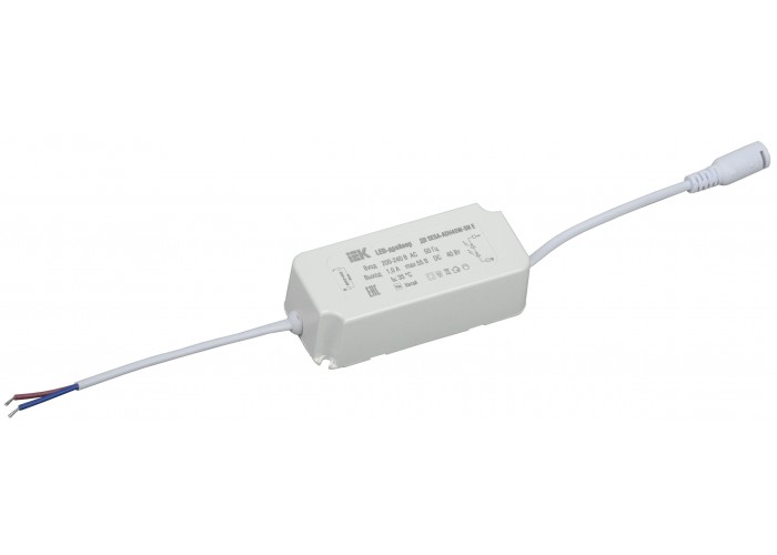 LED-драйвер IEK ДВ SESA-ADH40W-SNЕ LDVO0-40-0-E-K01 40Вт для LED світильників