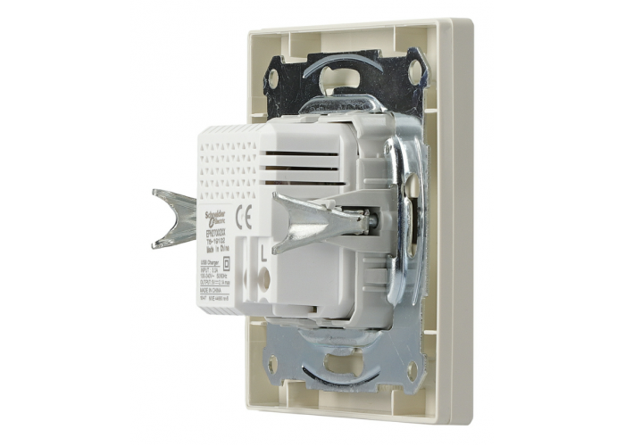 USB розетка Schneider Electric Asfora EPH2700223 (кремовая)